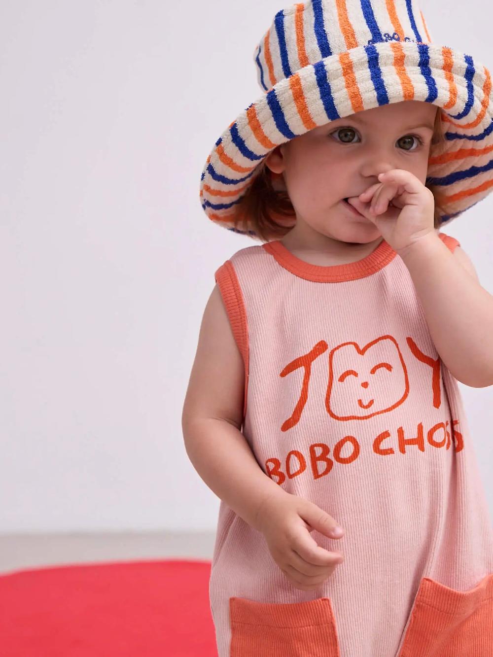 Bobo choses Smiling pink playsuit Oferta exclusiva