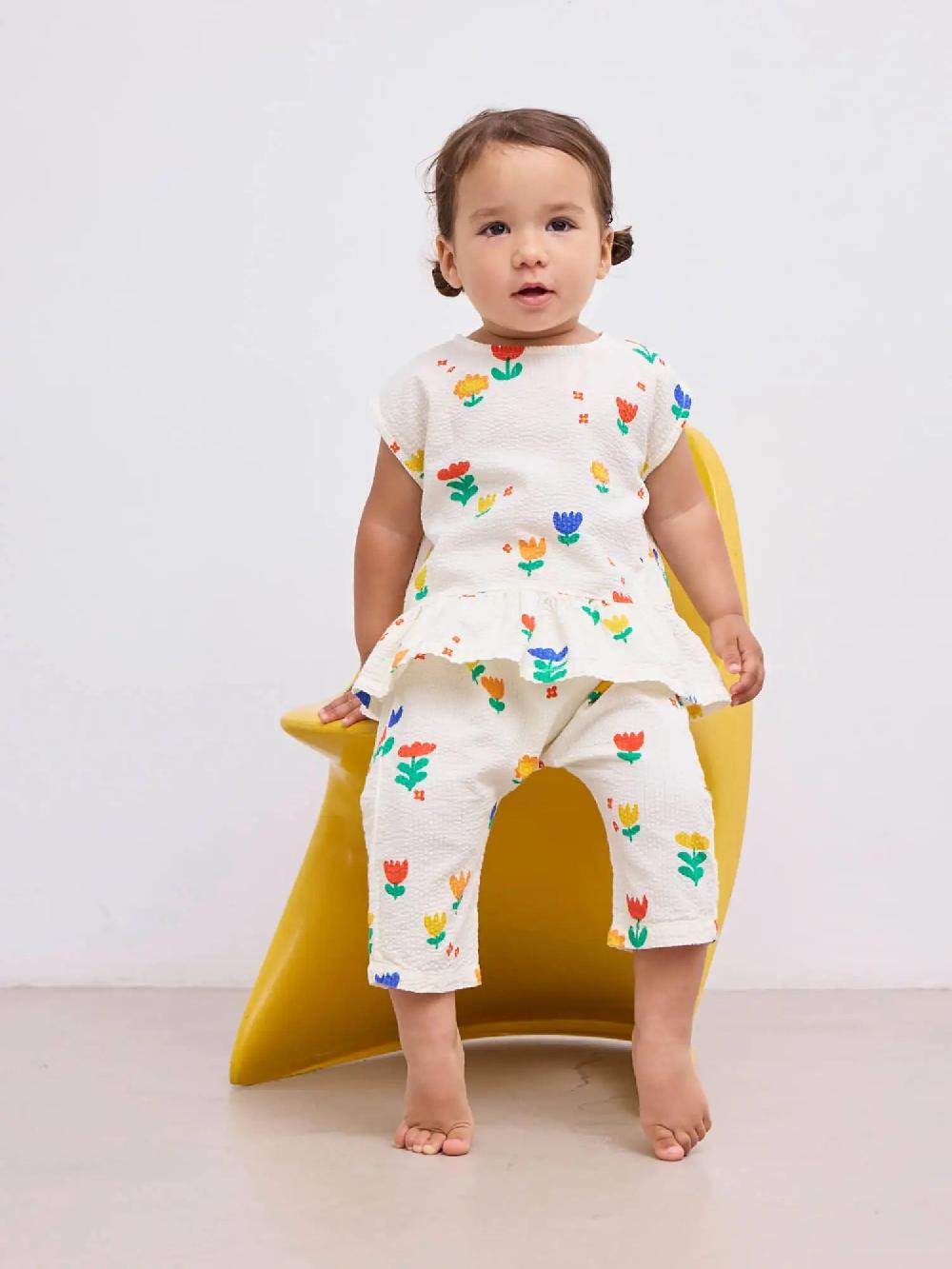 Bobo choses Garden Party all over woven harem pants Devoluciones gratuitas