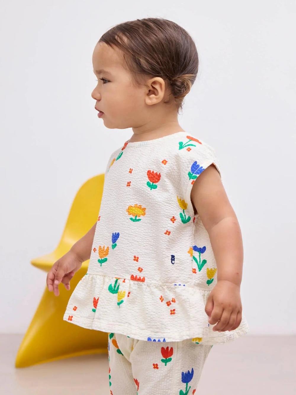 Bobo choses Garden Party all over woven harem pants Devoluciones gratuitas