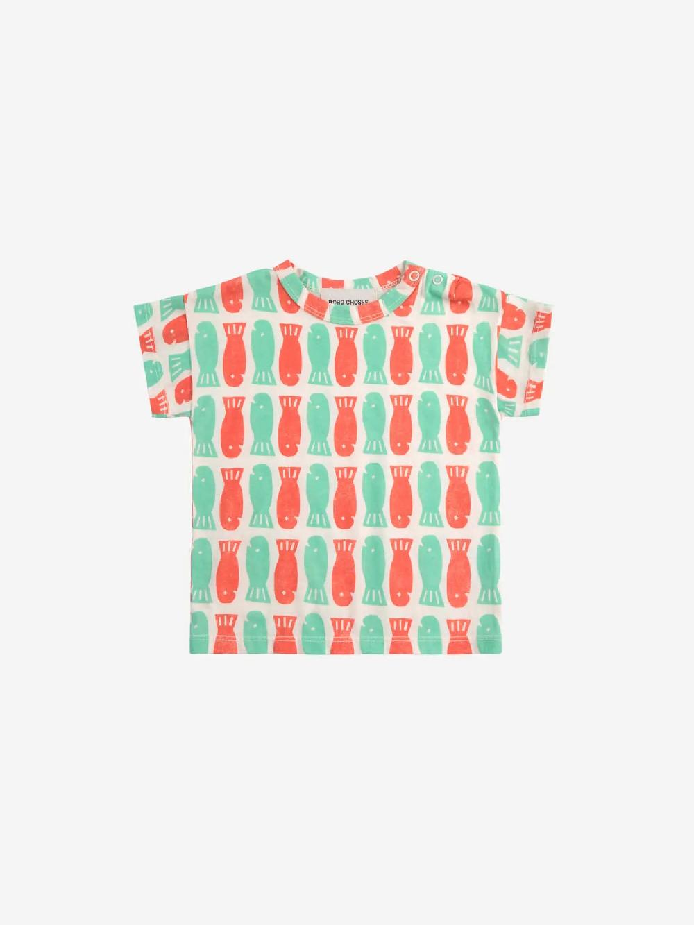 Bobo choses Lucky Fish all over T-shirt Rebajas baratas