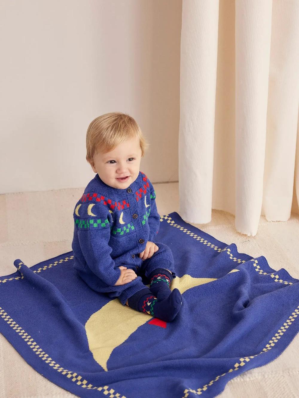 Bobo choses Beneath The Moon knitted overall gift set Tienda