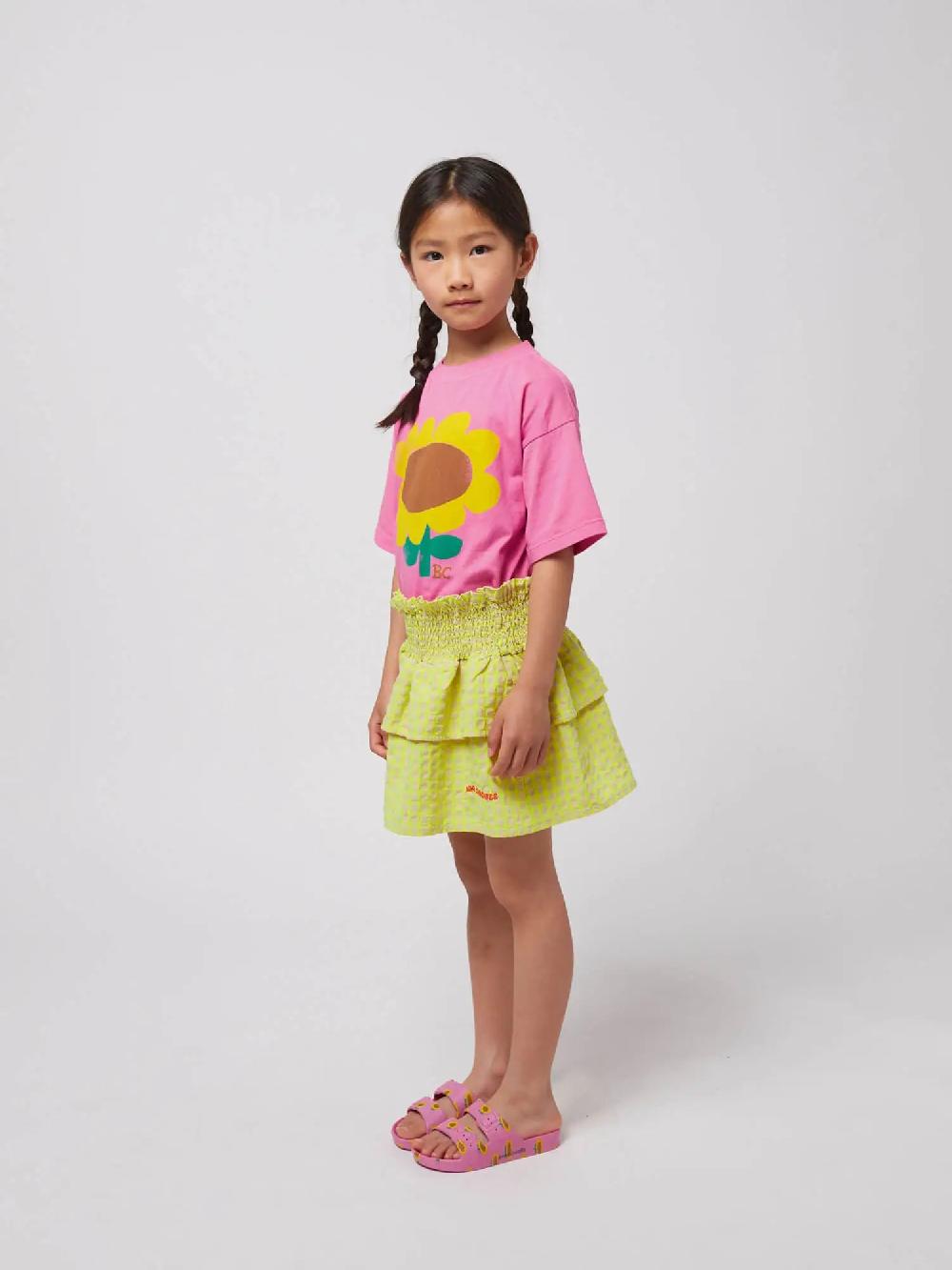 Bobo choses Vichy ruffle skirt Último día