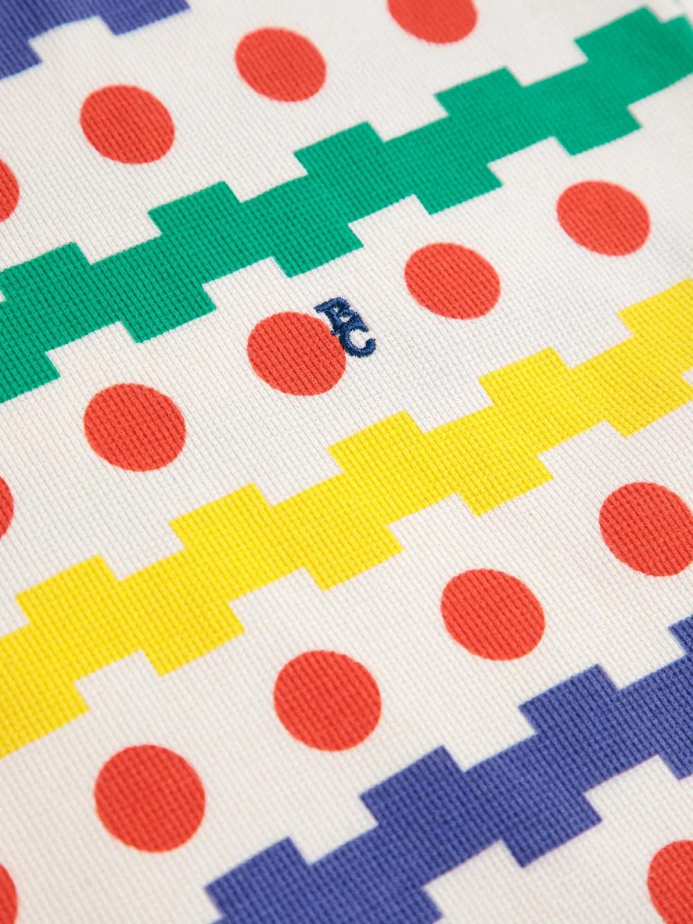 Bobo choses Geometric all over waffle T-shirt Promoción trimestral
