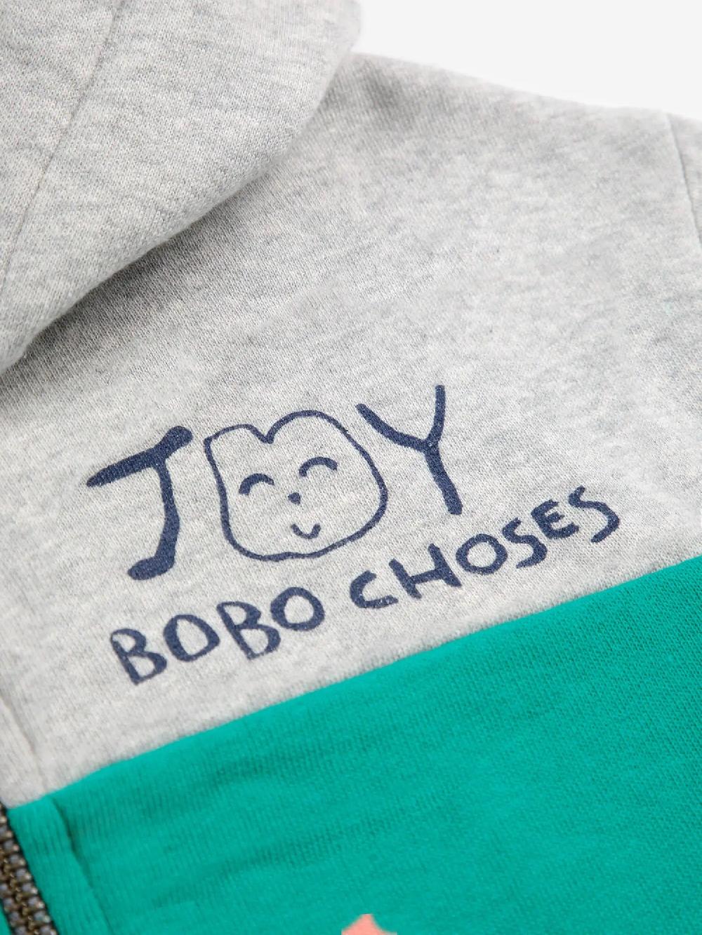Bobo choses Smiling zipped hoodie Solo queda un día
