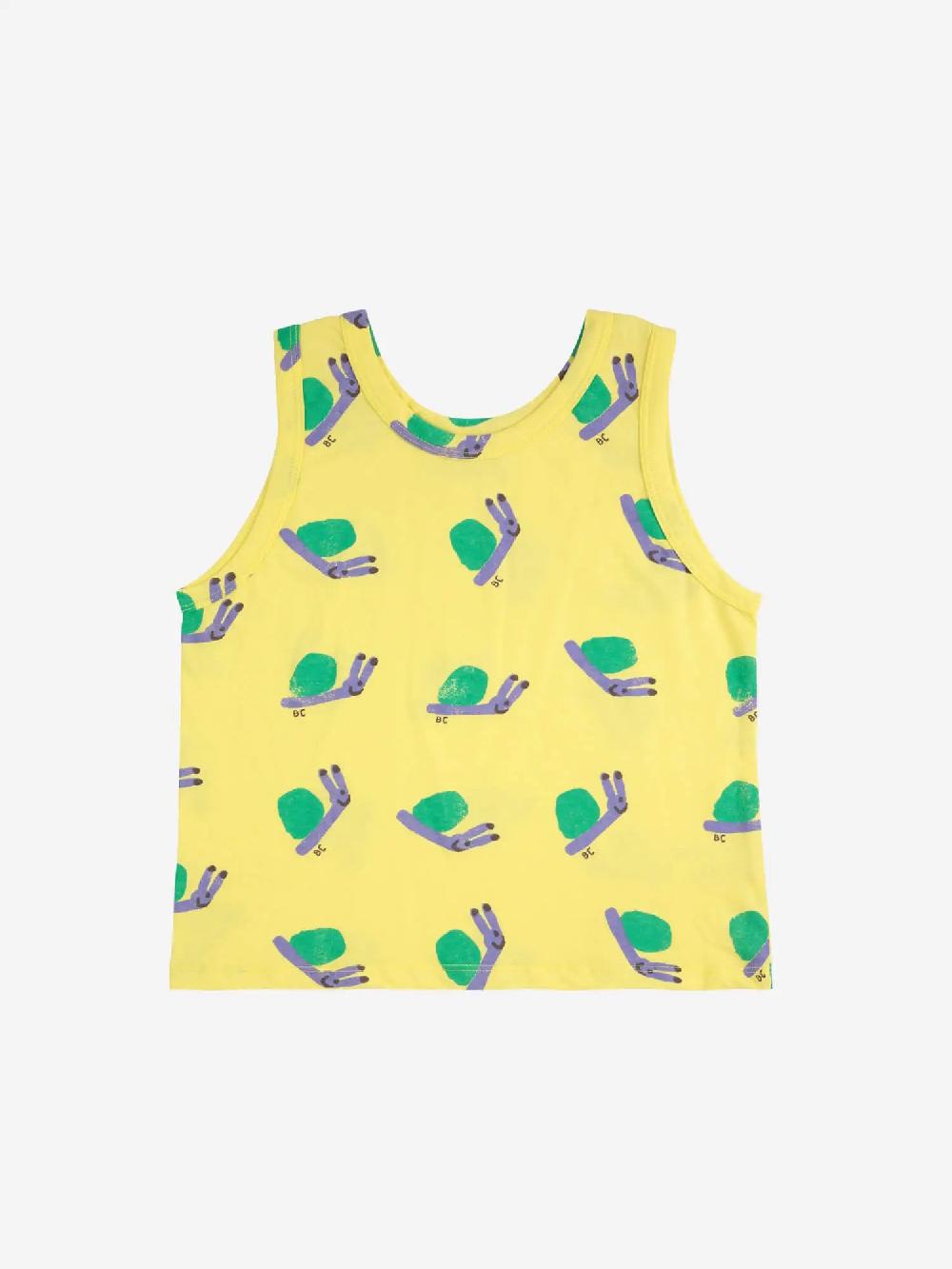 Bobo choses Funny Snail all over tank top Precios de Black Friday