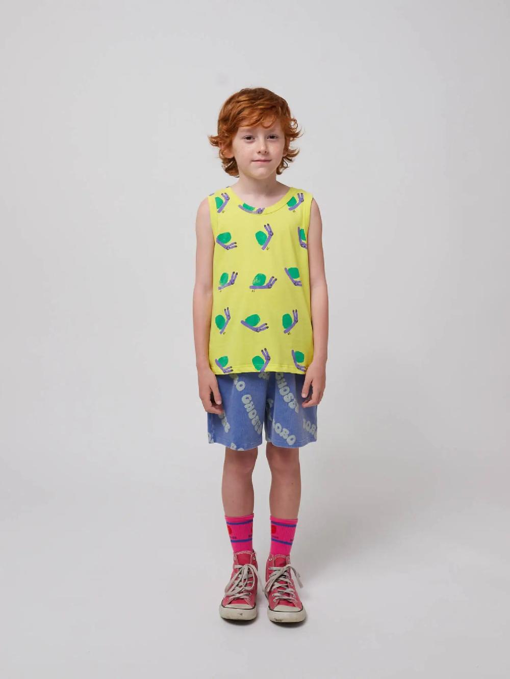 Bobo choses Funny Snail all over tank top Precios de Black Friday