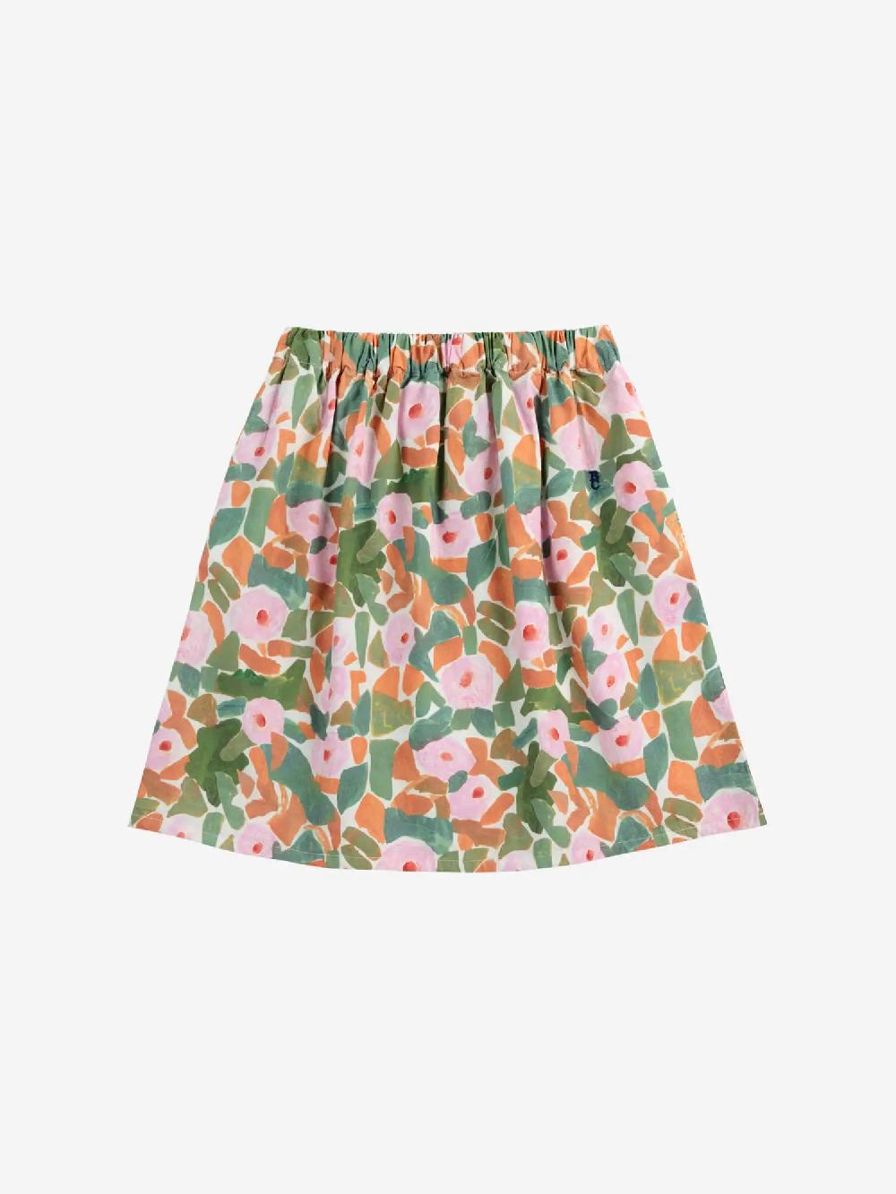 Bobo choses Floral all over woven midi skirt En oferta