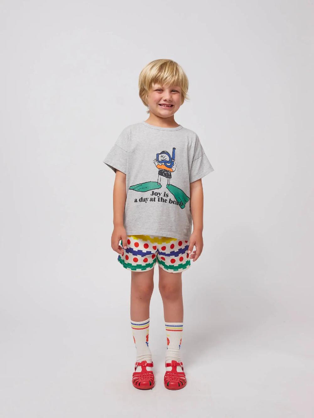 Bobo choses Geometric all over waffle shorts Última moda