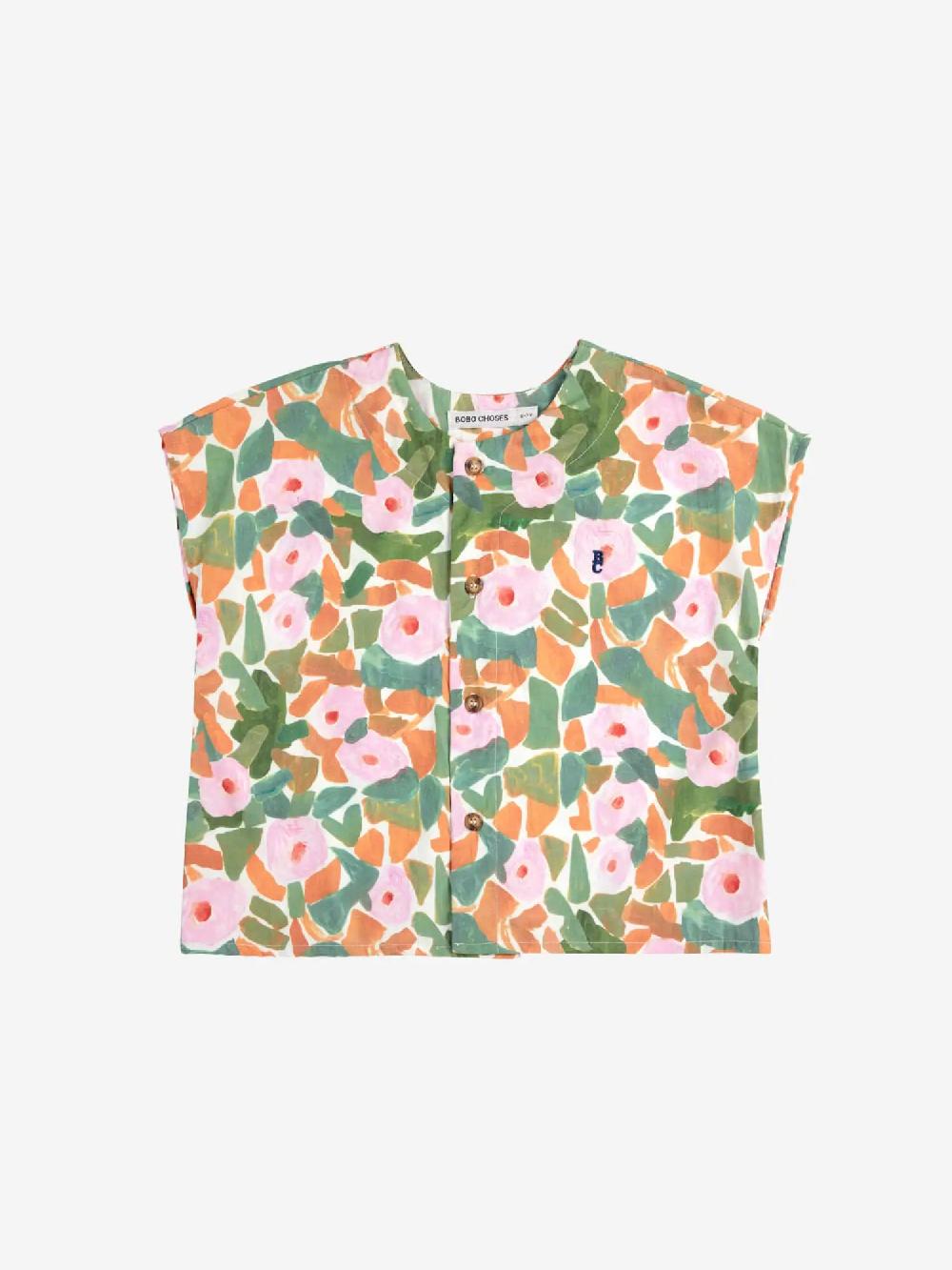 Bobo choses Floral all over woven shirt Ofertas de temporada
