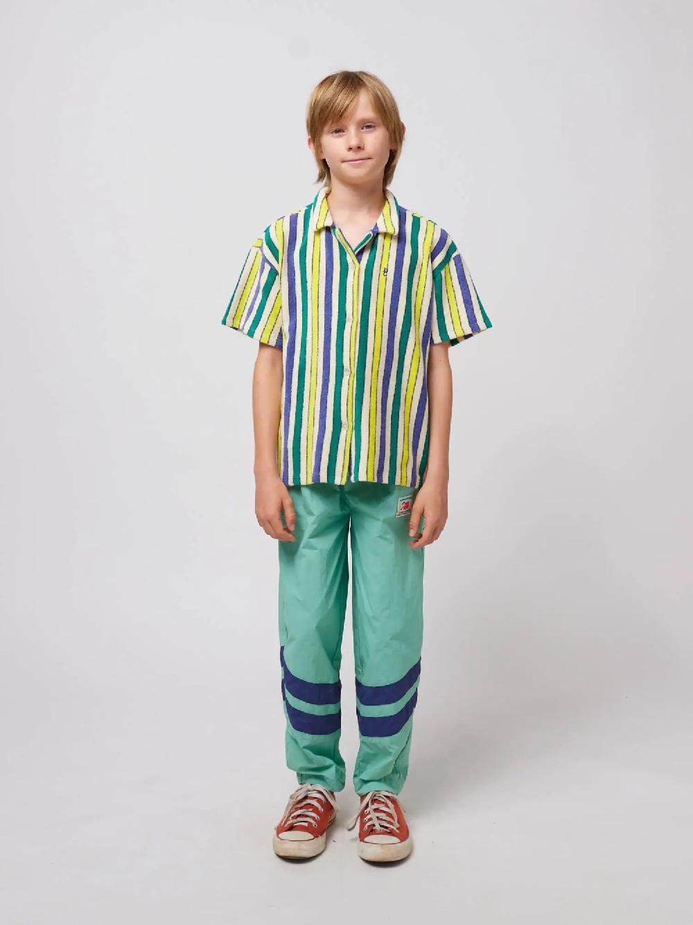 Bobo choses Multicolor Stripes terry cloth shirt Ofertas especiales