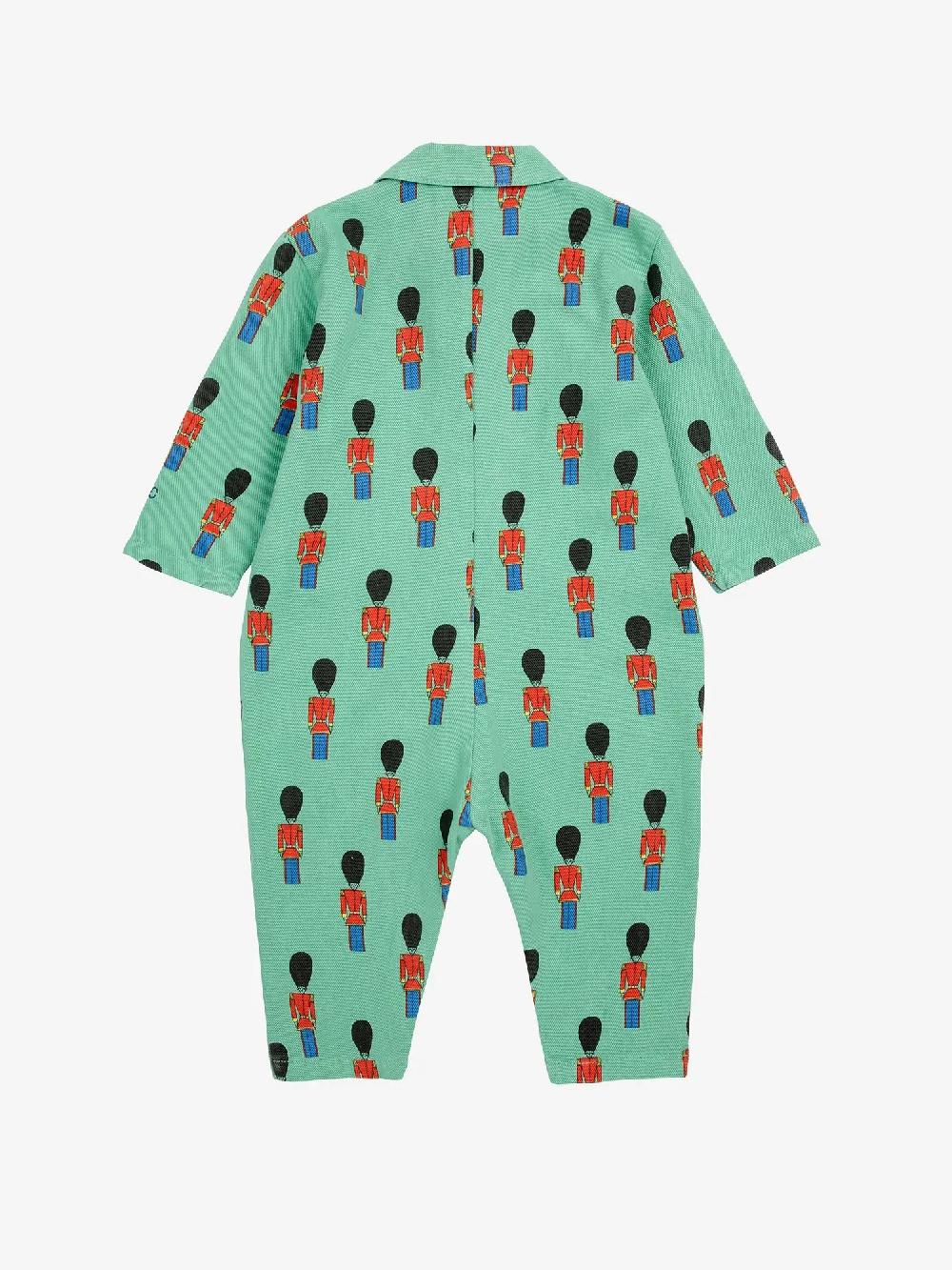 Bobo choses Little Tin Soldiers all over woven overall Rebajas de fábrica