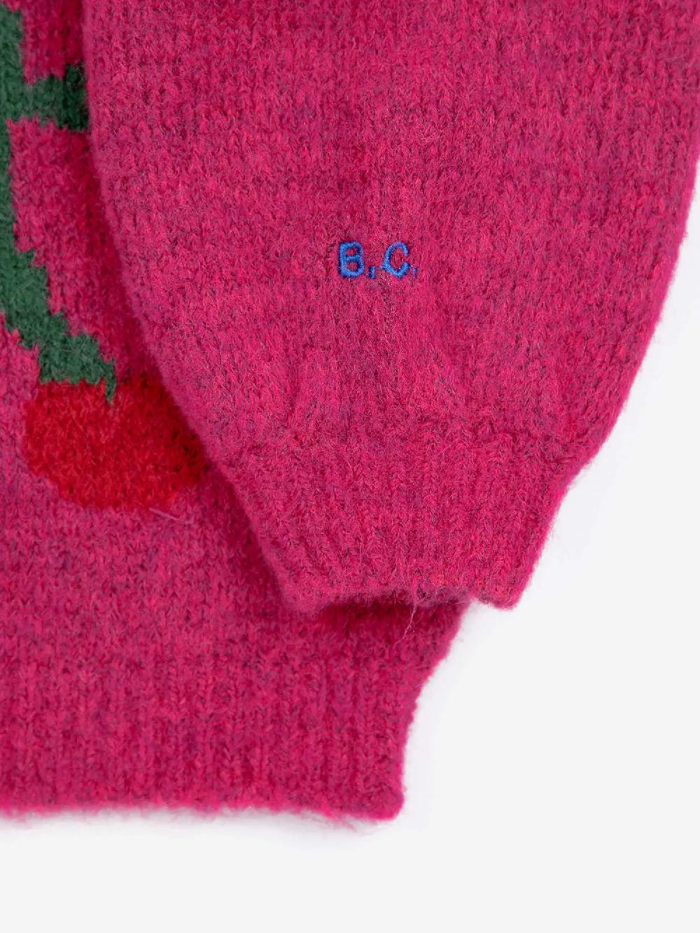 Bobo choses Bobo Cherry intarsia cardigan Mejor oferta