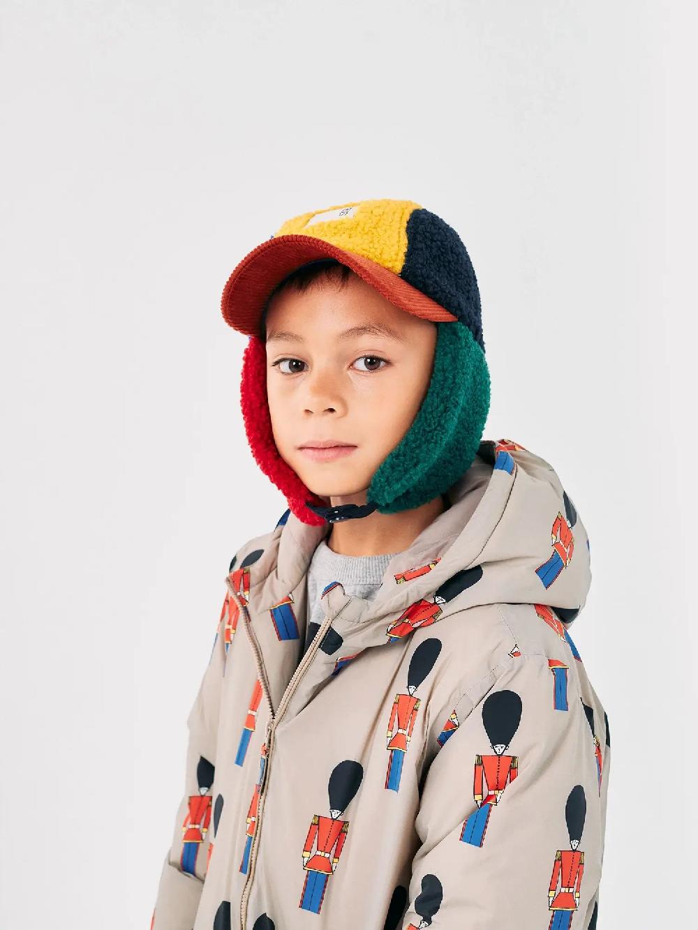 Bobo choses Color Block sheepskin chapka Envío gratis