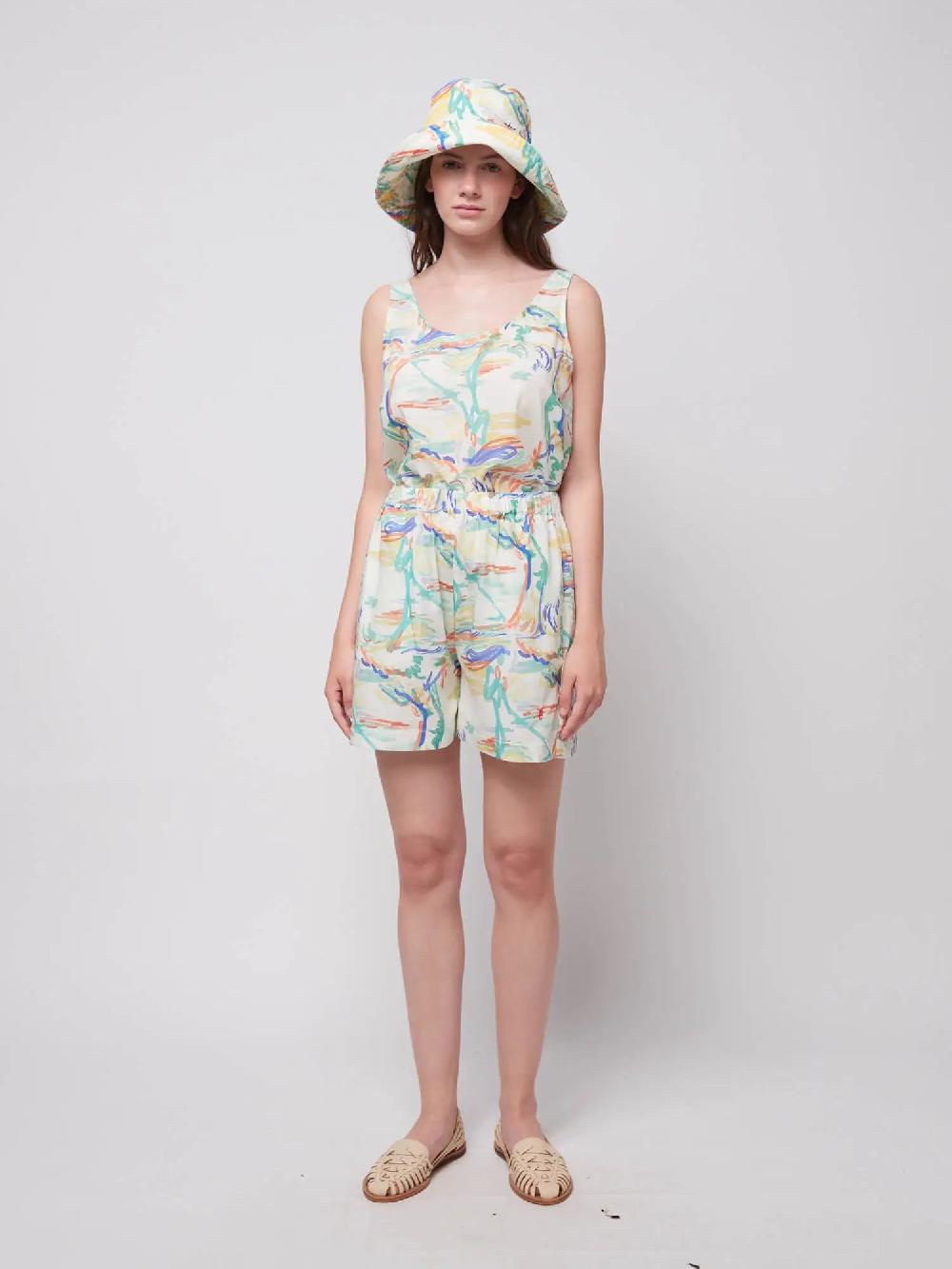 Bobo choses Landscape print lyocell shorts Último día
