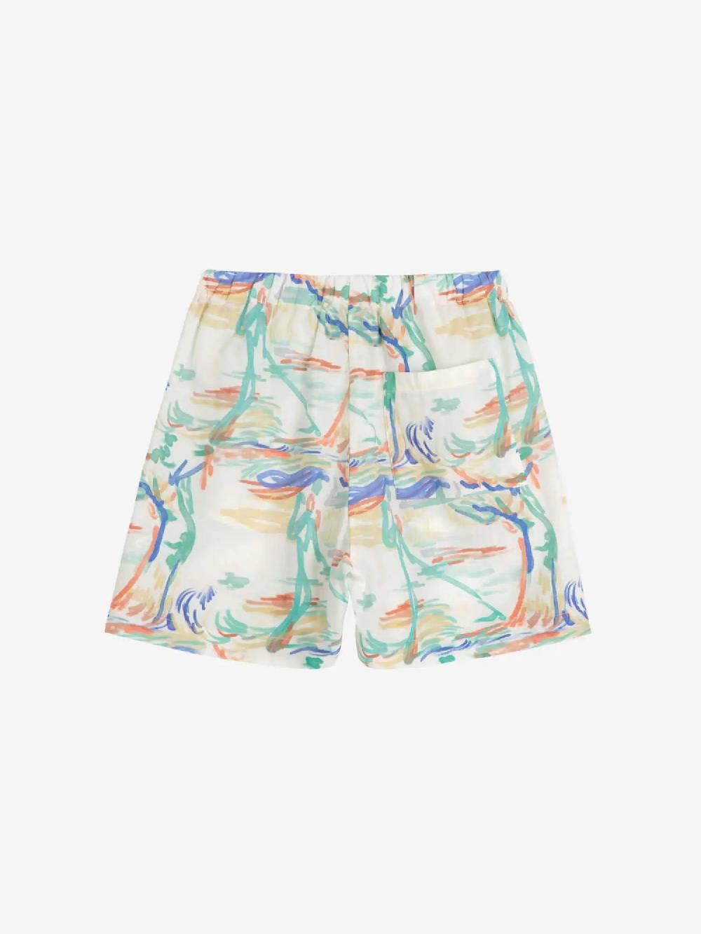 Bobo choses Landscape print lyocell shorts Último día