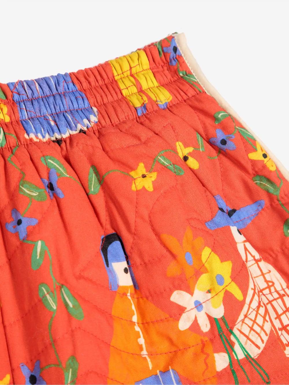 Bobo choses Couples print quilted short Oferta especial de fábrica