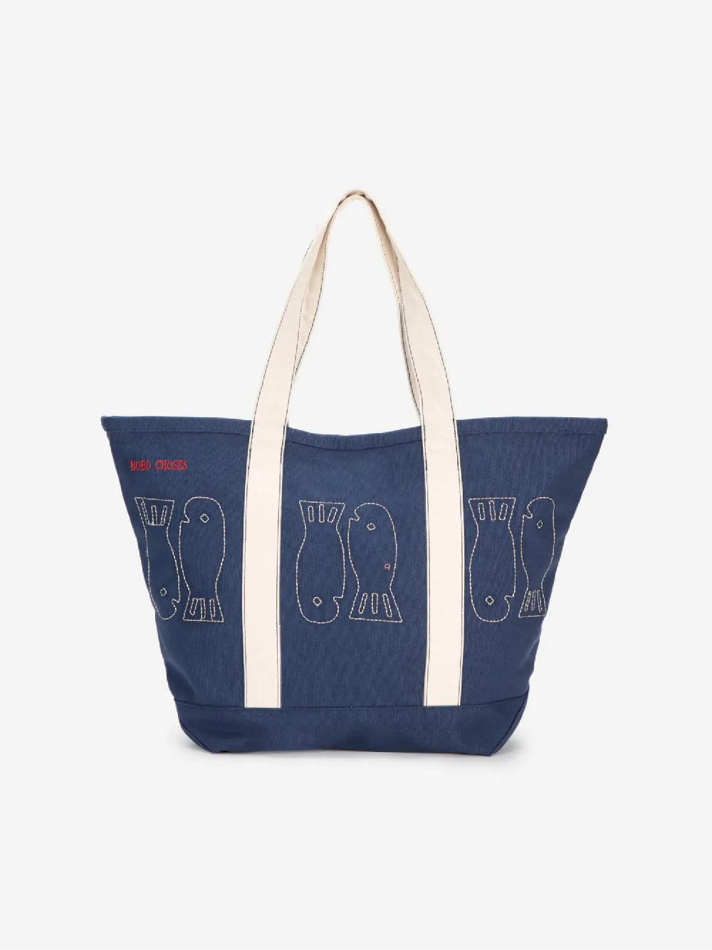Bobo choses Lucky Fish canvas bag Superdescuento