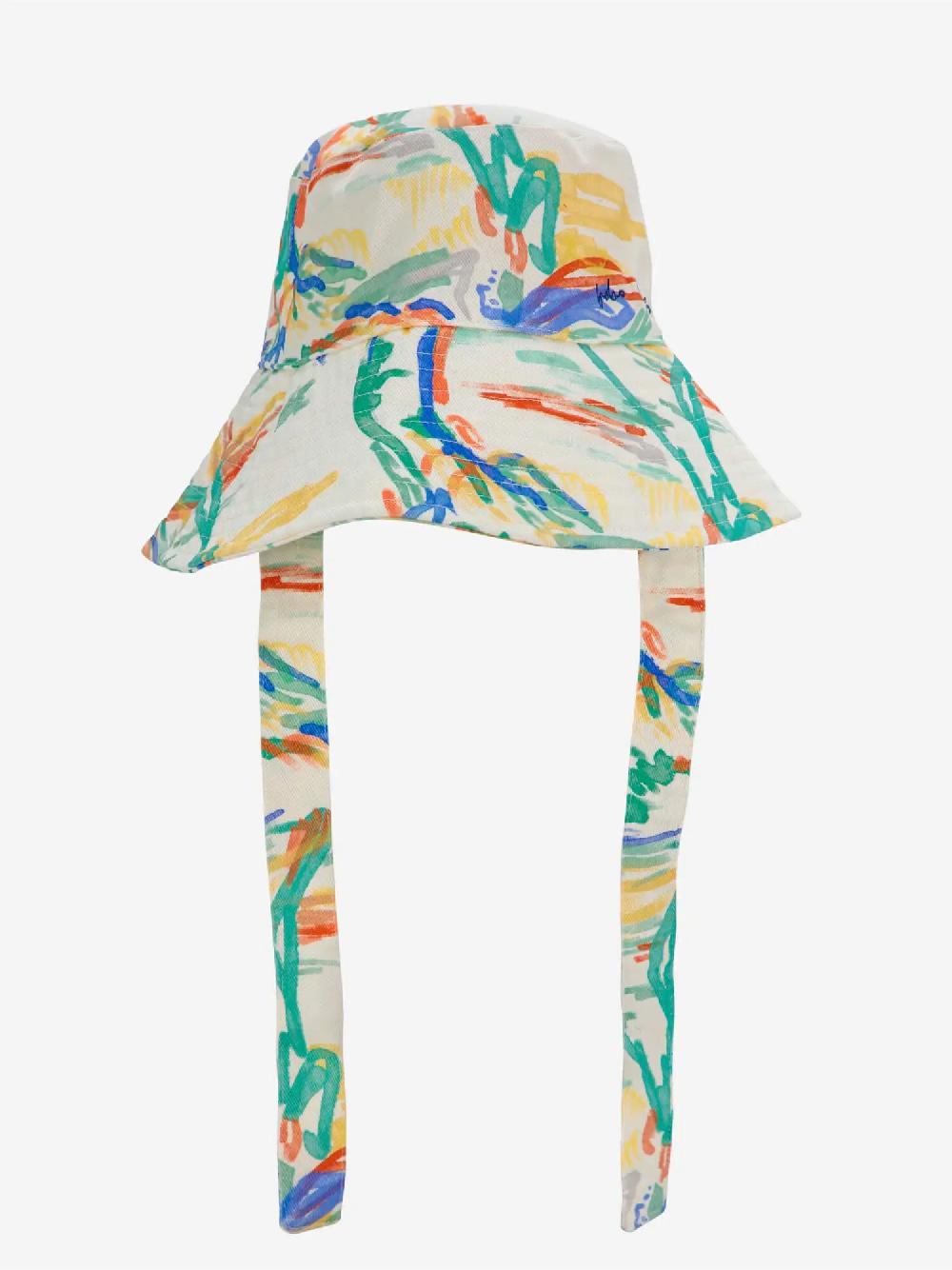 Bobo choses Landscape print canvas hat Grandes descuentos