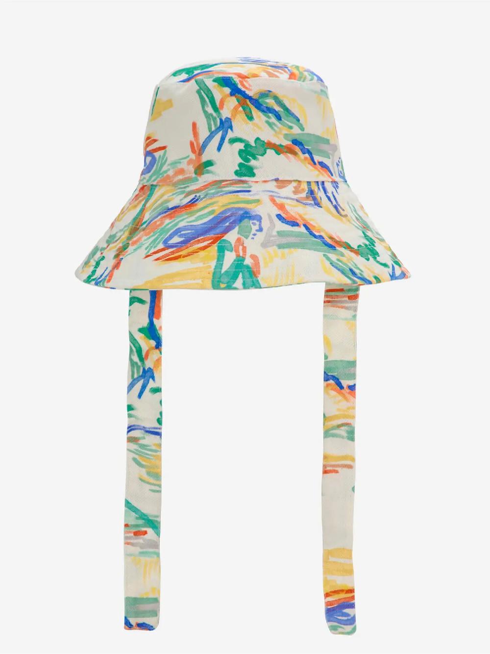 Bobo choses Landscape print canvas hat Grandes descuentos