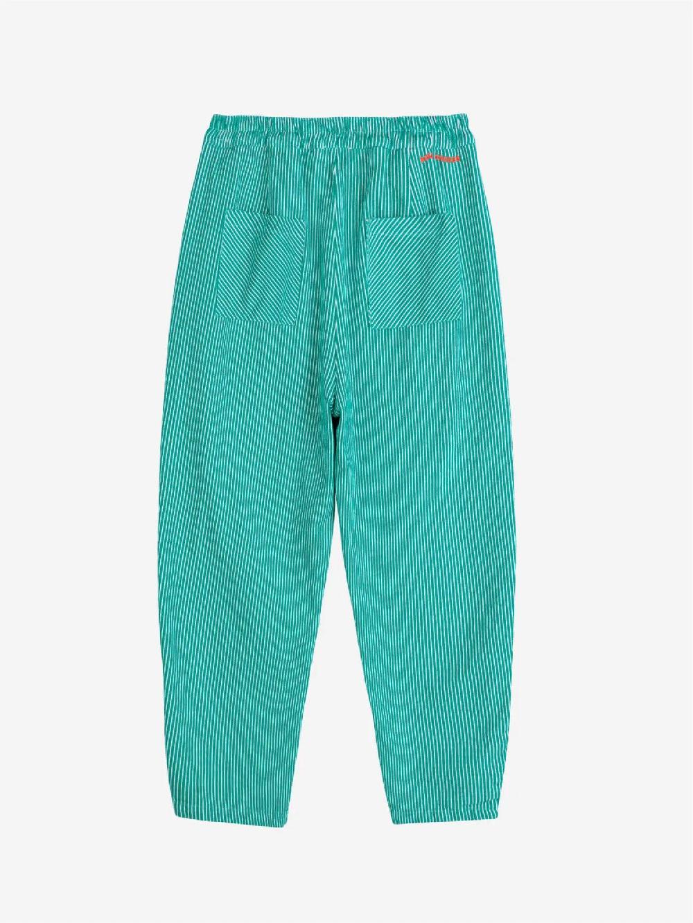 Bobo choses Striped twill cocoon pants Descuentos del mes