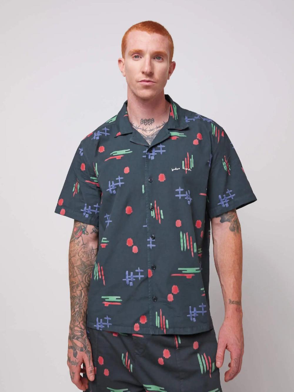 Bobo choses Multicolor print unisex shirt Rebajas de fin de temporada