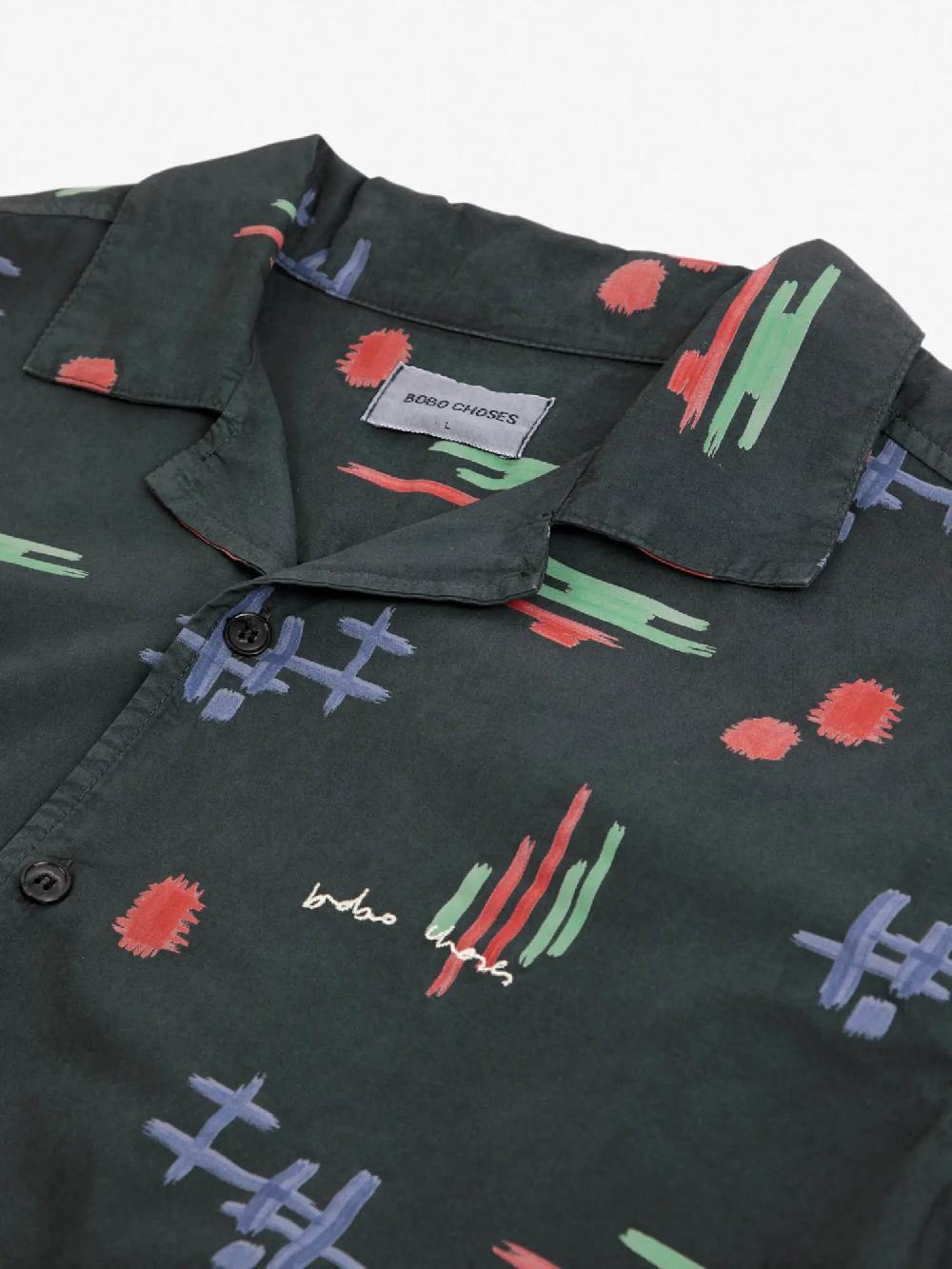 Bobo choses Multicolor print unisex shirt Rebajas de fin de temporada