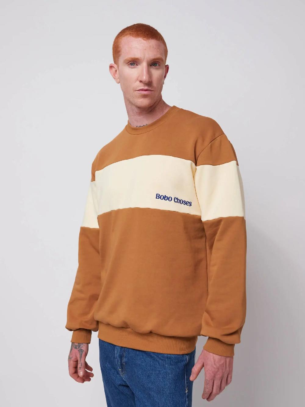 Bobo choses Color block unisex sweatshirt Devoluciones gratuitas