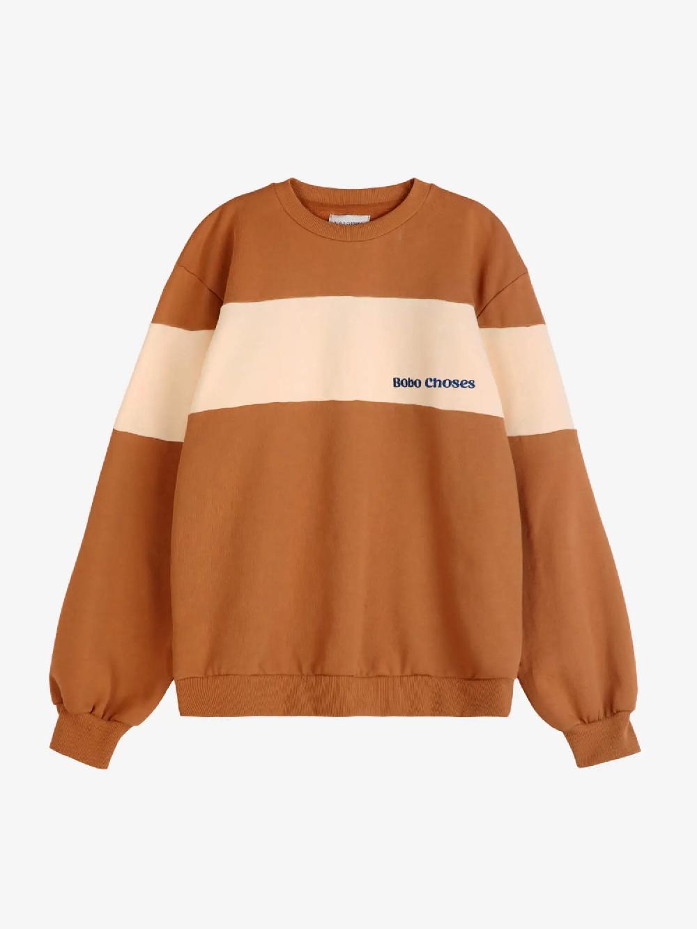 Bobo choses Color block unisex sweatshirt Devoluciones gratuitas