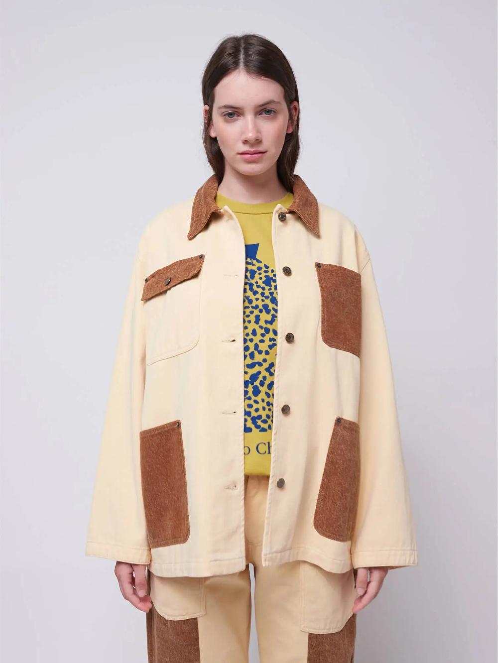 Bobo choses Color block cotton jacket En línea