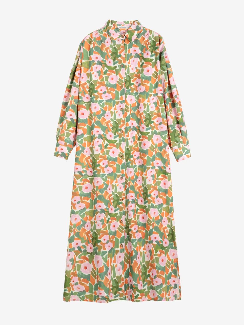 Bobo choses Floral print shirt dress Rebajas baratas