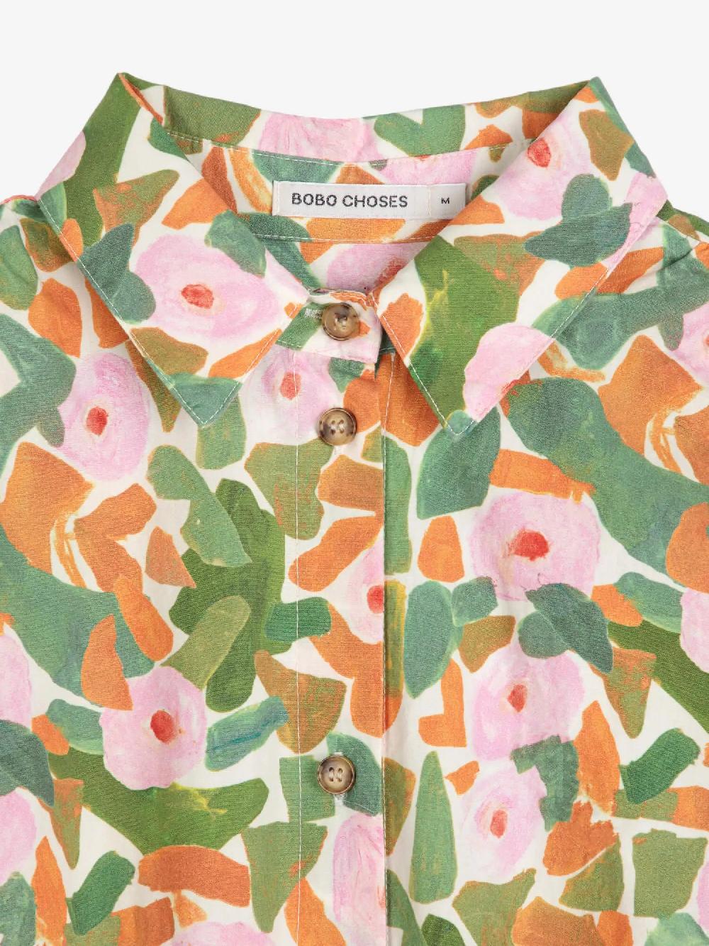 Bobo choses Floral print shirt dress Rebajas baratas