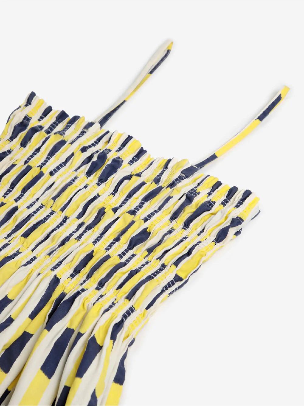 Bobo choses Brush strokes gathered bustier dress Liquidación