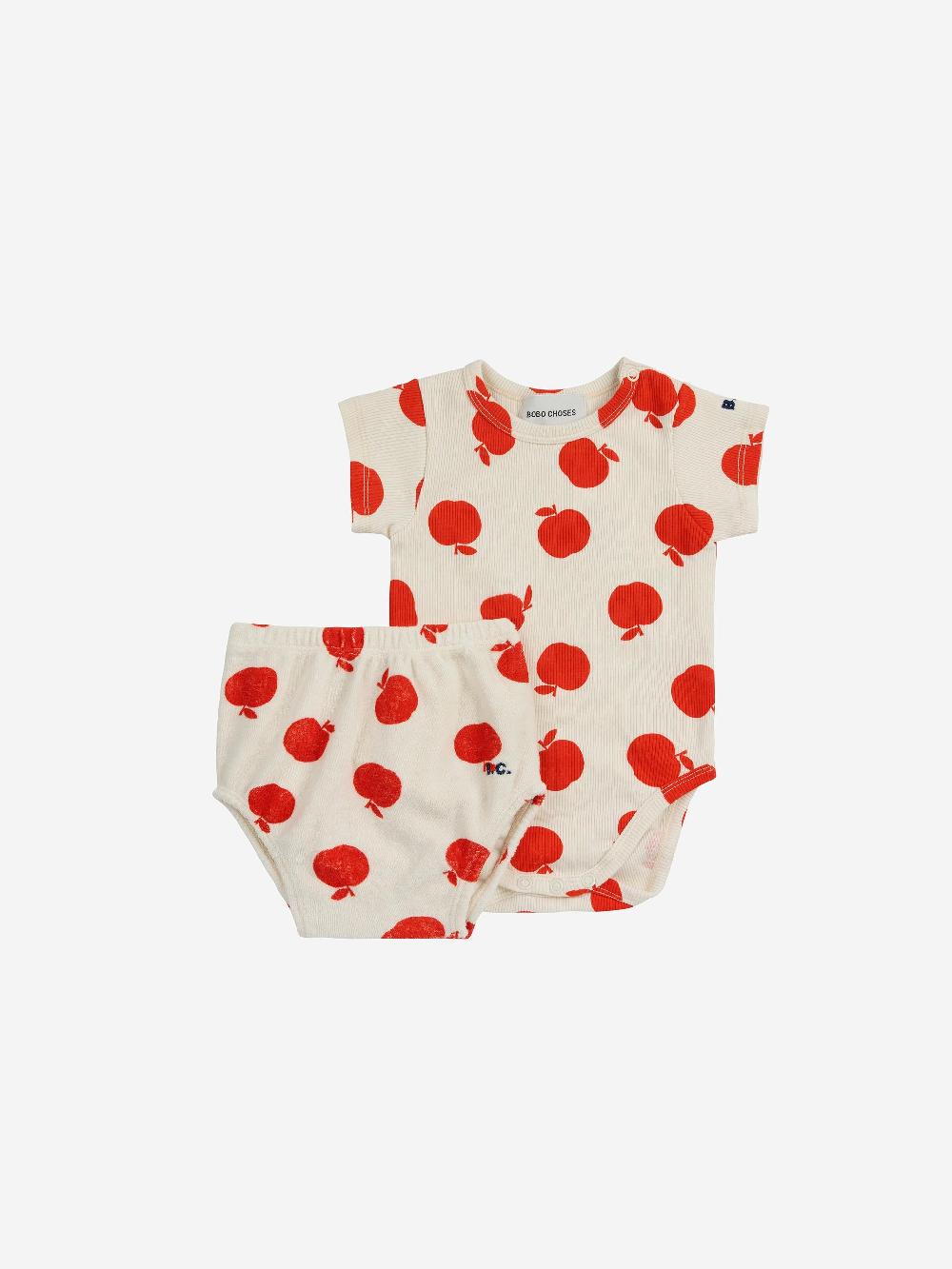 Bobo choses Poma all over ecru set ÚLTIMAS EDICIONES