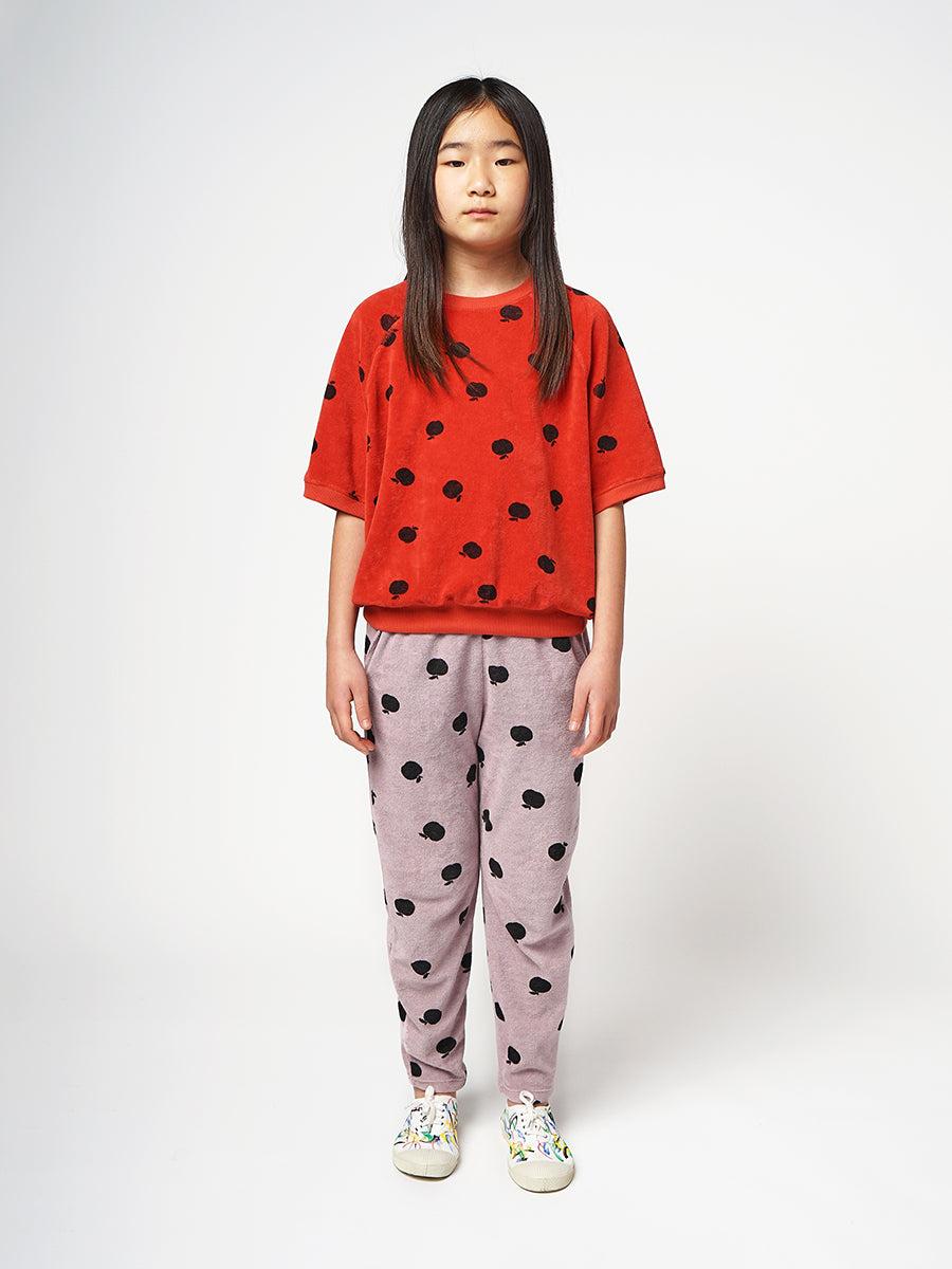 Bobo choses Poma allover short sleeve terry sweatshirt Tienda de fábrica