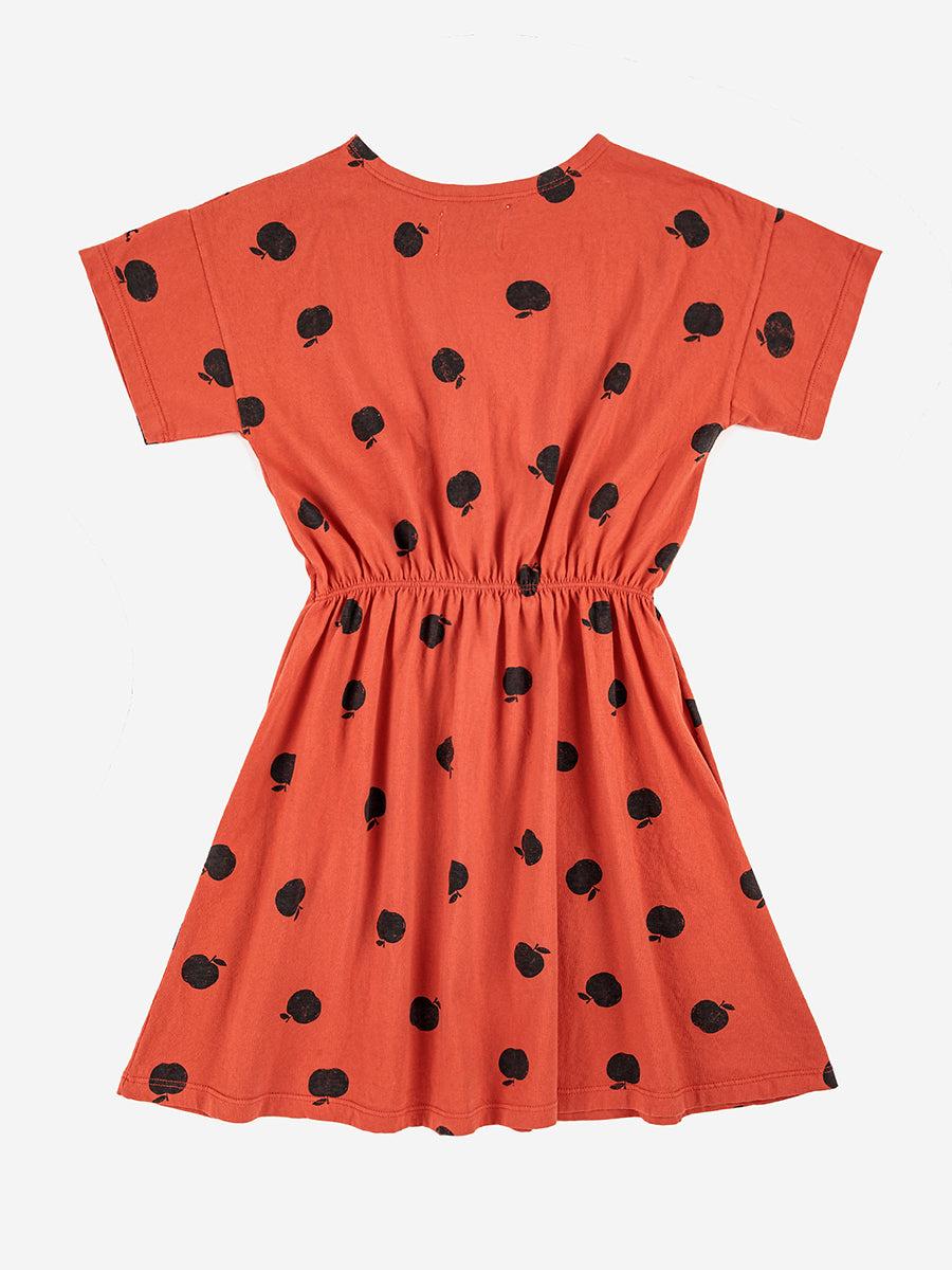 Bobo choses Poma red allover dress Descuentos del mes