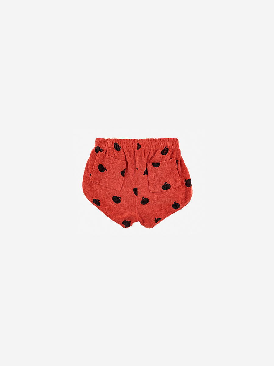 Bobo choses Poma allover red terry shorts Oferta exclusiva