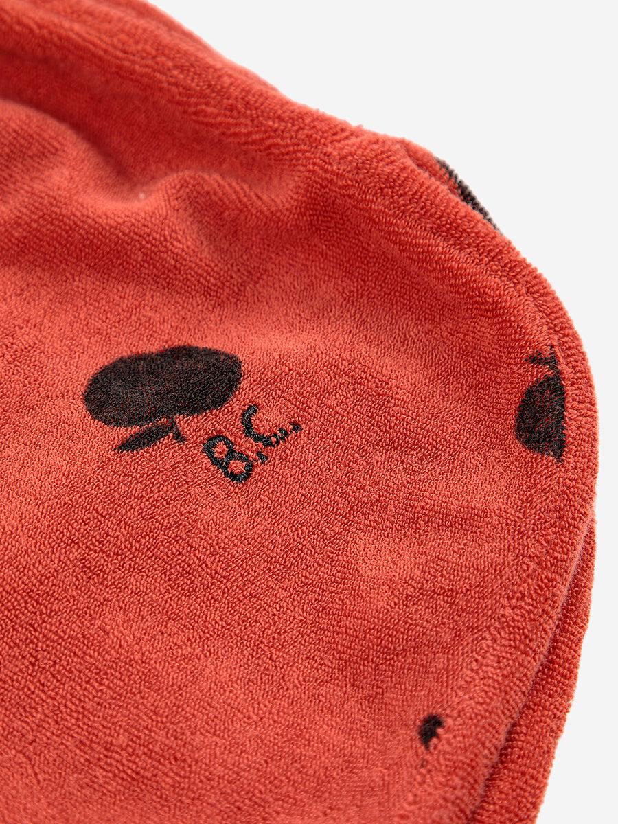 Bobo choses Poma allover red terry shorts Oferta exclusiva