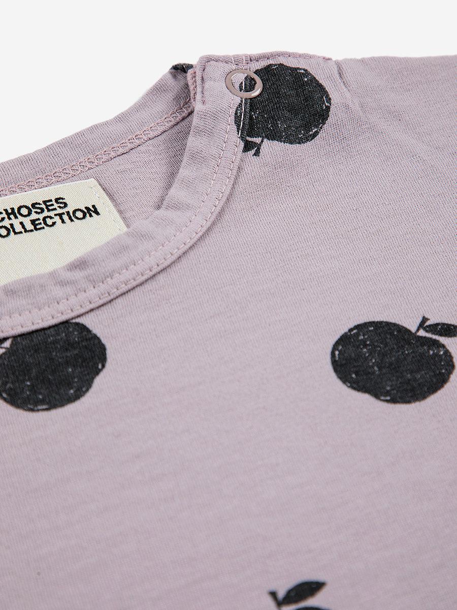 Bobo choses Poma all over lavander short sleeve T-shirt Ofertas de temporada