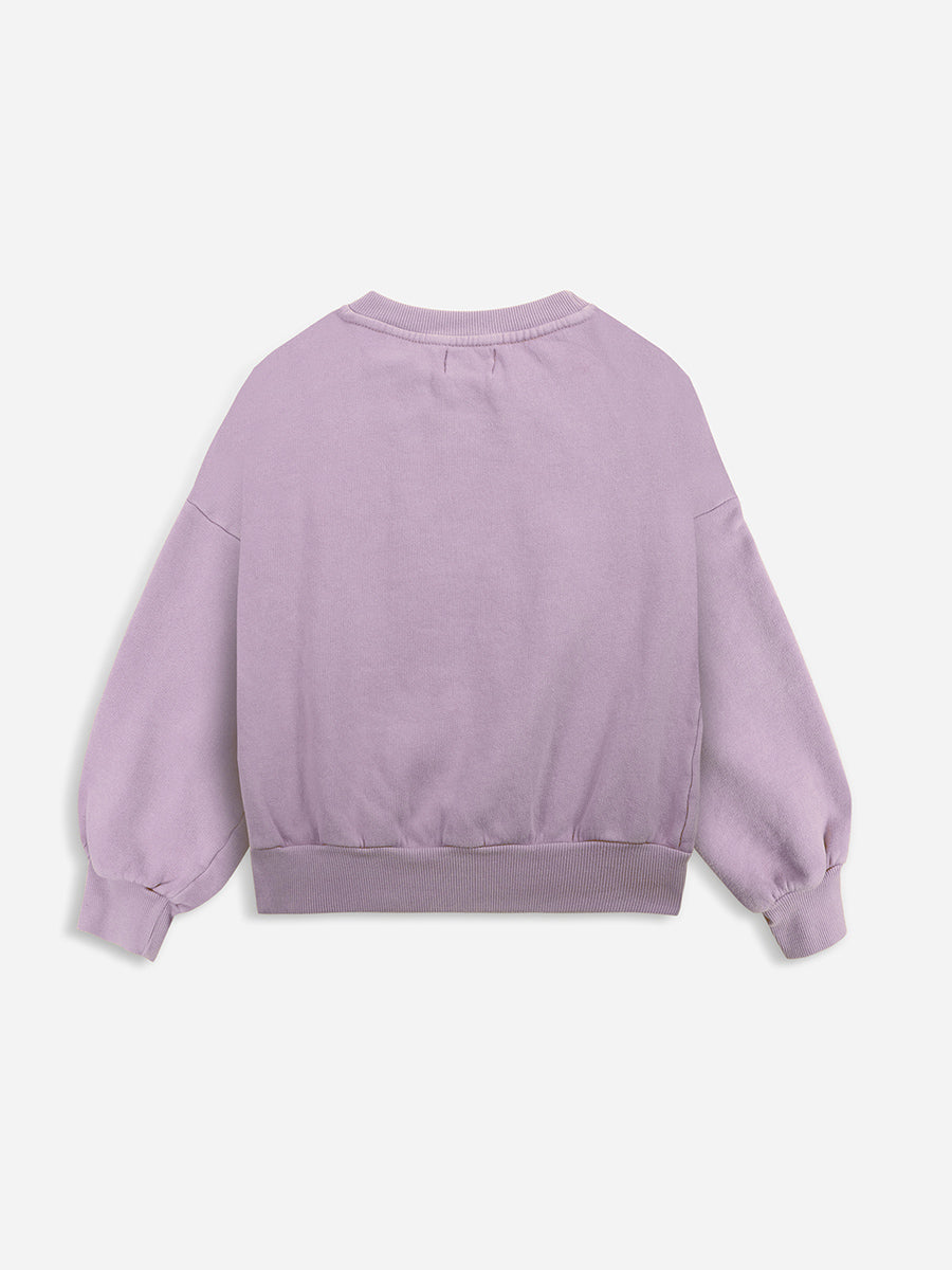 Bobo choses Poma lavender sweatshirt Rebajas de fin de temporada