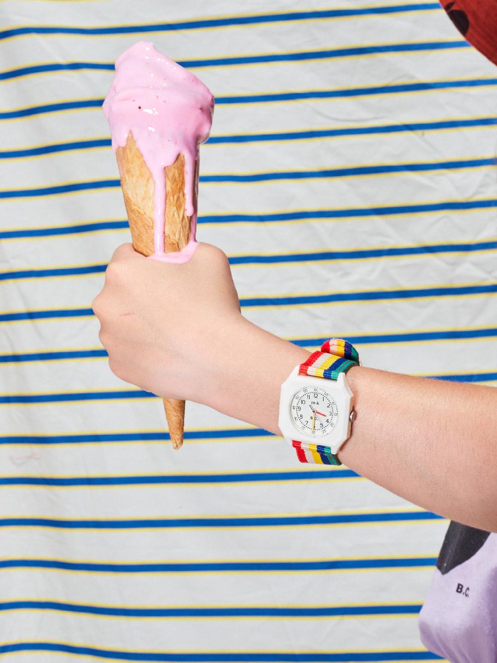 Bobo choses Multicolor stripes Bobo Choses x Mini Kyomo watch Rebajas