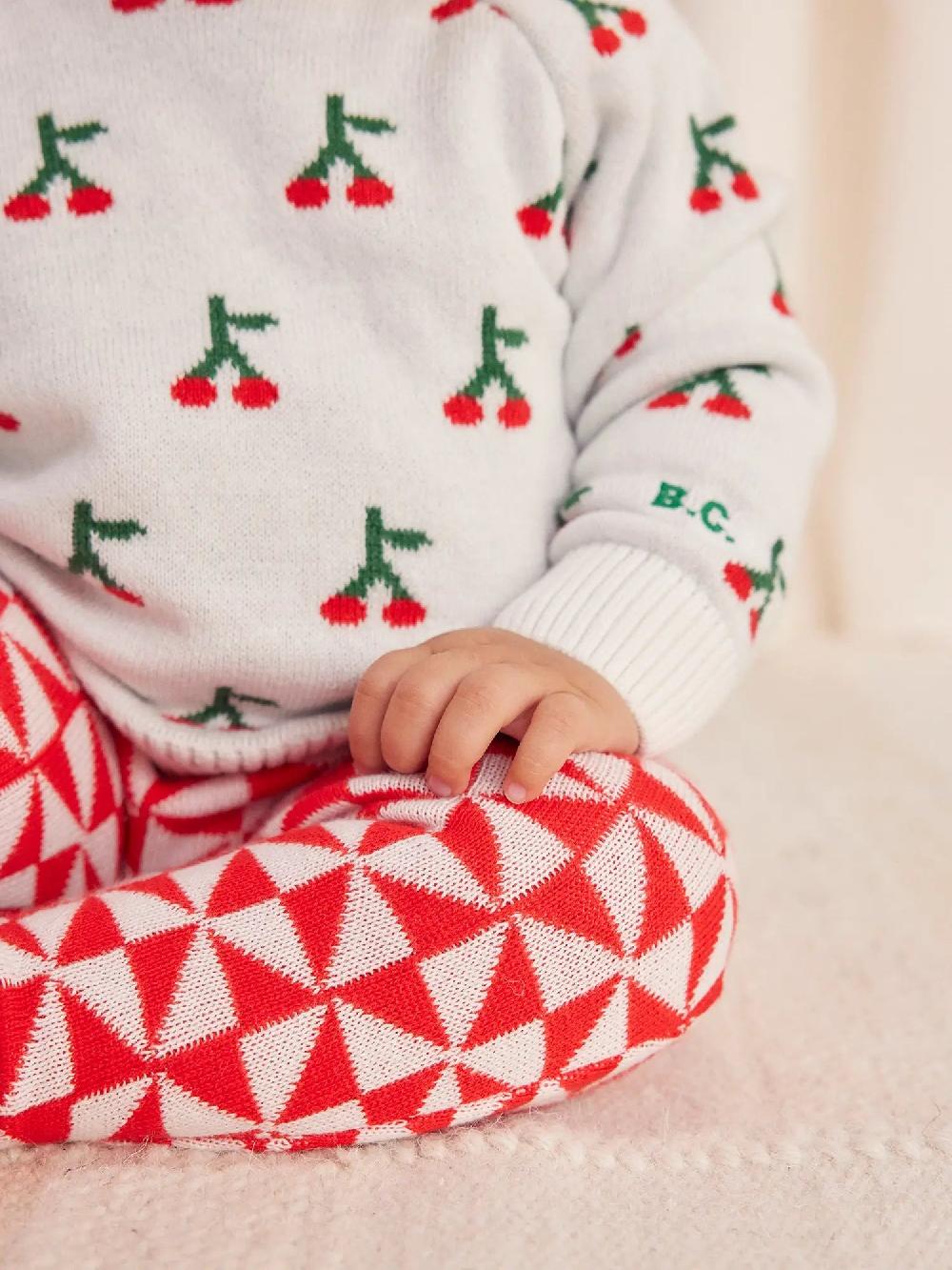 Bobo choses Cherry all over knitted gift set Rebajas baratas