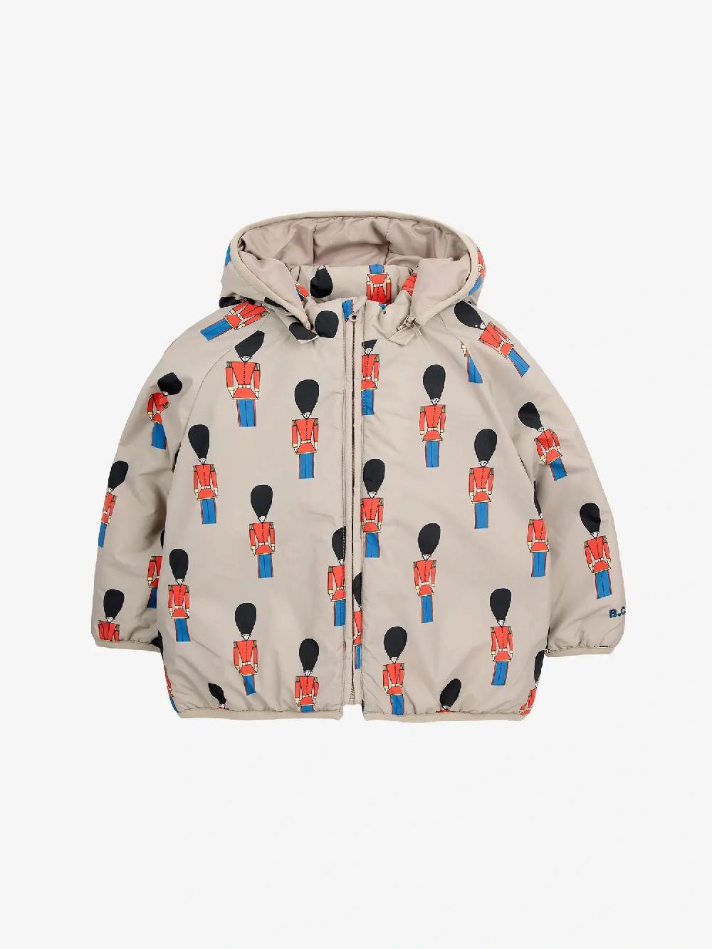 Bobo choses Little Tin Soldiers all over padded anorak Tienda