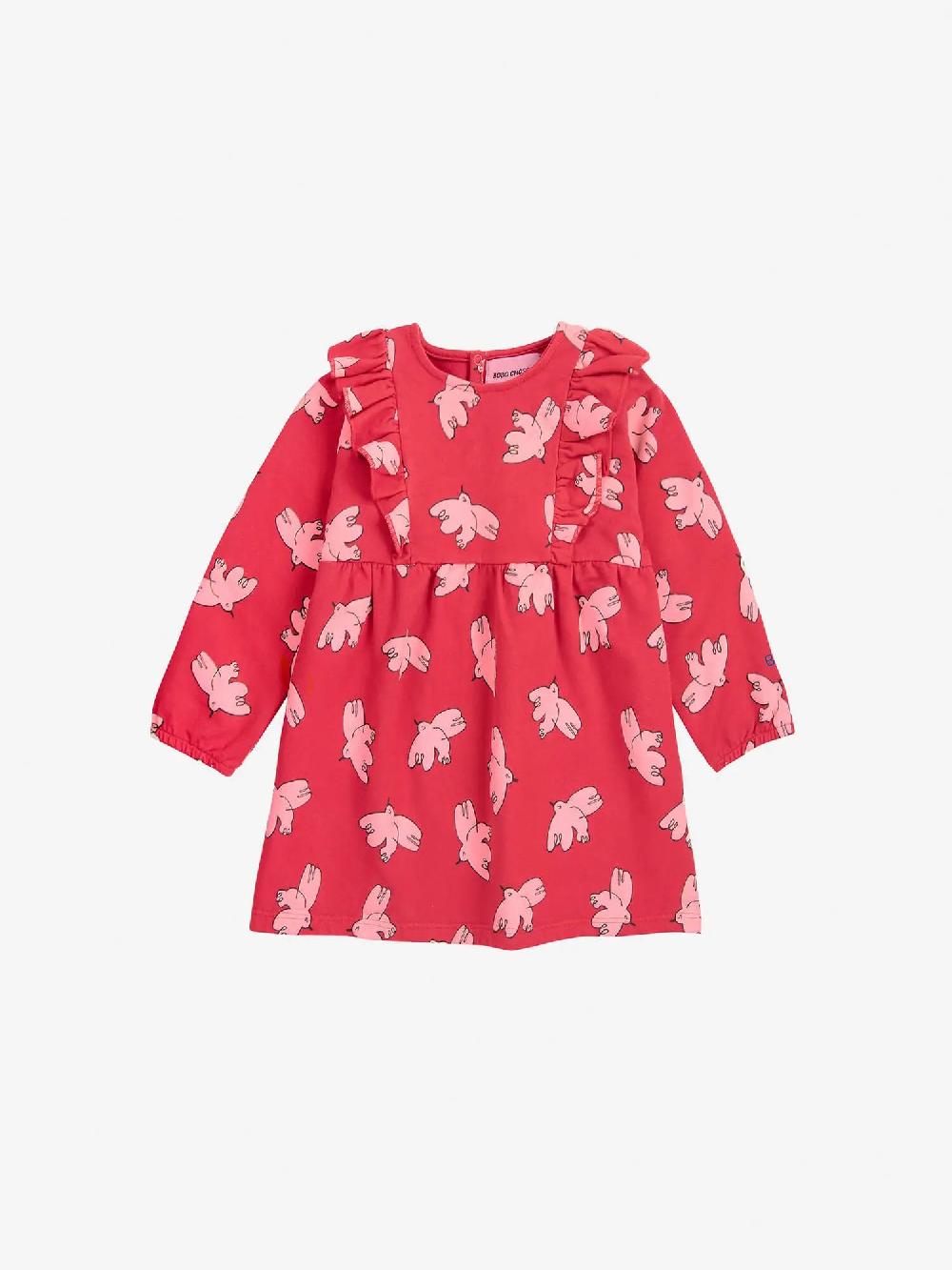 Bobo choses Freedom Bird all over ruffle dress Rebajas top