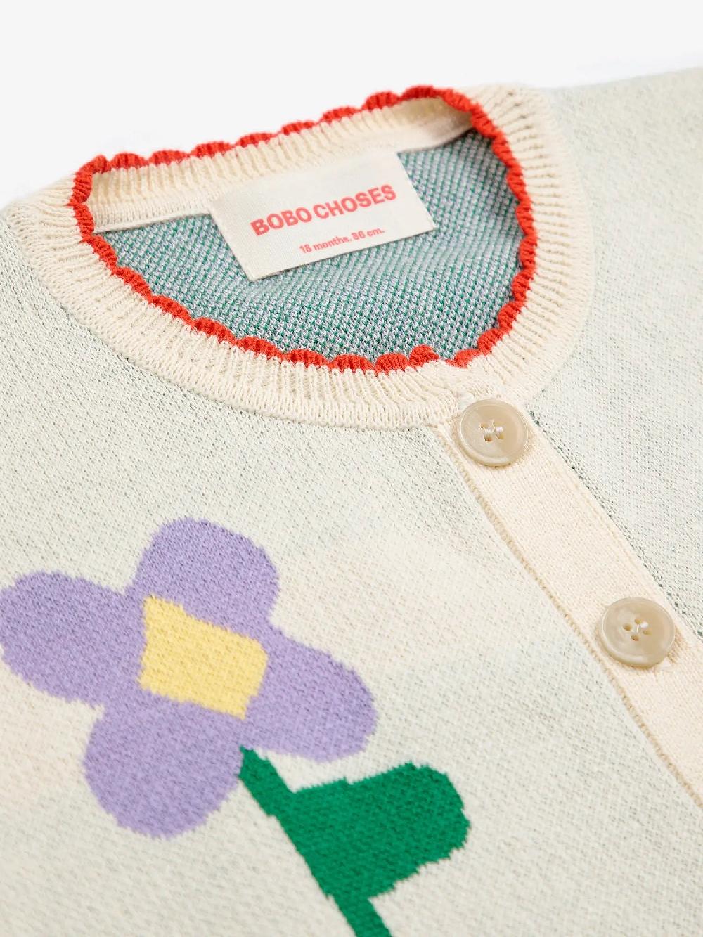 Bobo choses Pansy Flower cardigan Envío gratis