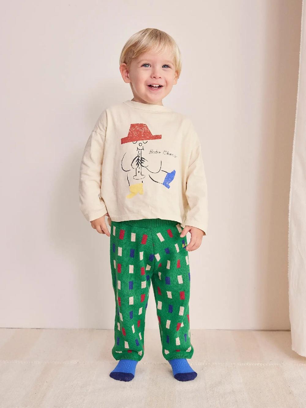 Bobo choses Color Game knitted pants Oferta especial