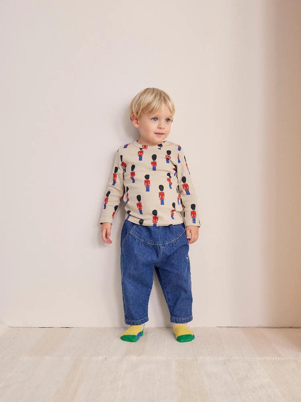 Bobo choses Beneath The Moon denim baggy pants Envío internacional gratuito