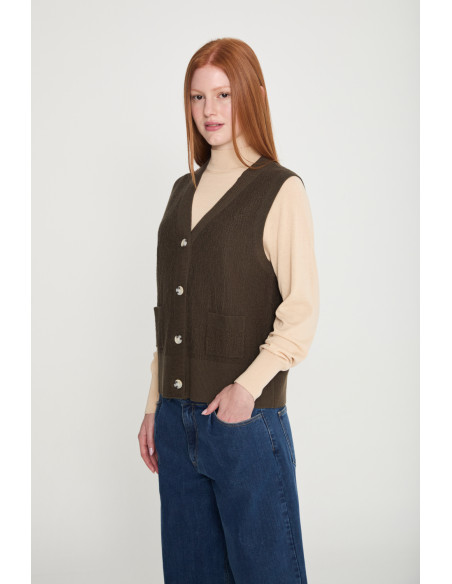 Designers society CHALECO LONGAN Rebajas de fábrica