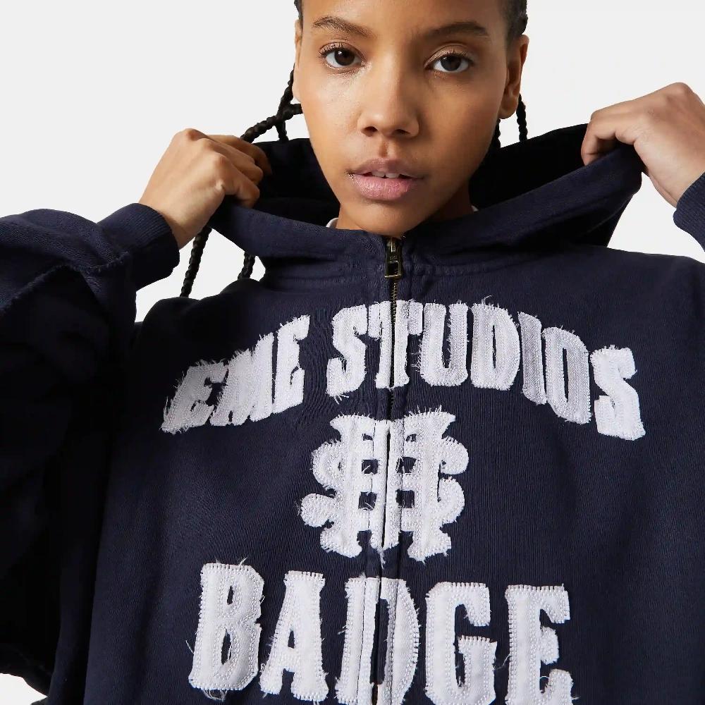 Eme Badge Navy Full Zip Precio ultrabajo