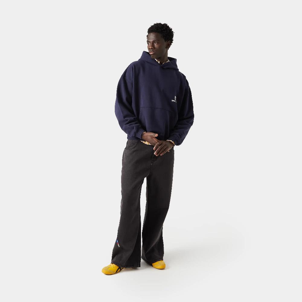 Eme Daily Navy Oversized Hoodie Venta caliente
