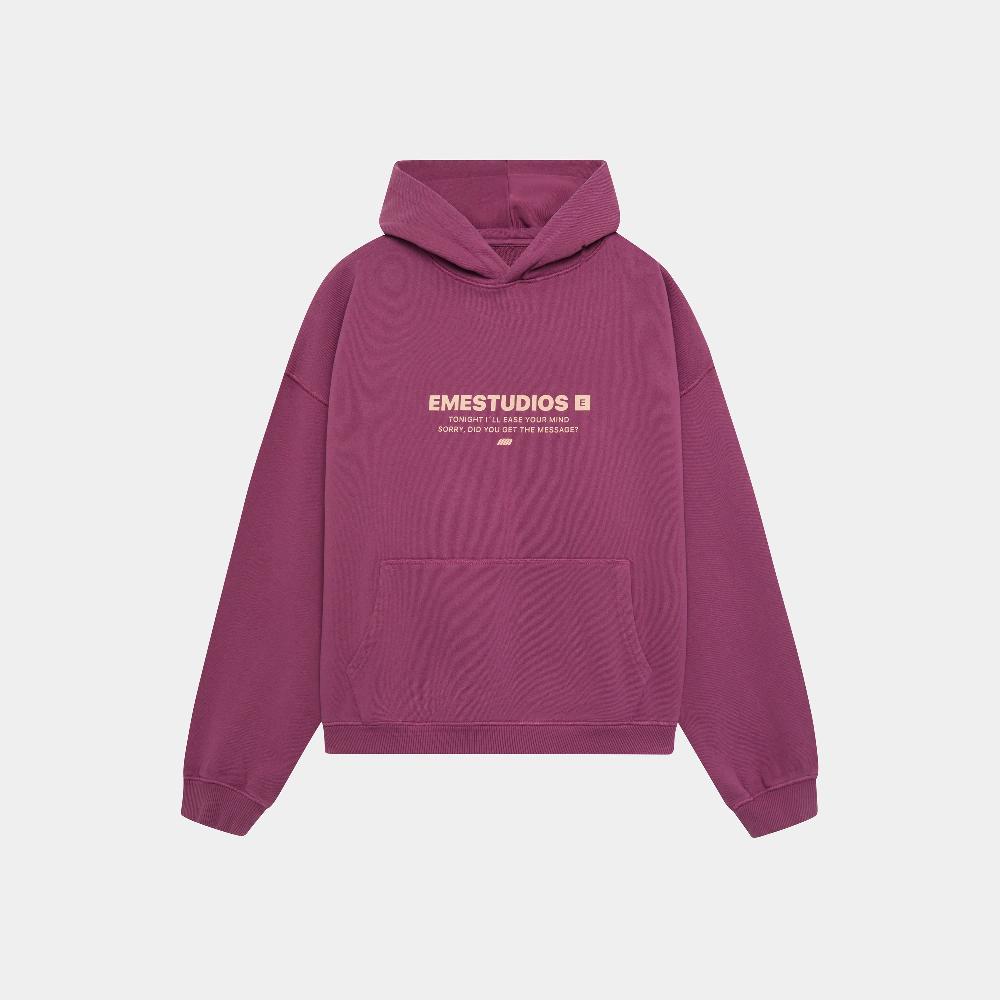 Eme Hectic Dry Rose Oversized Hoodie Envío gratis